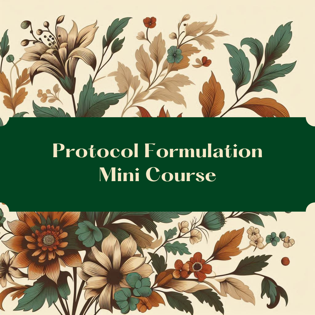 Protocol Formulations Mini Course